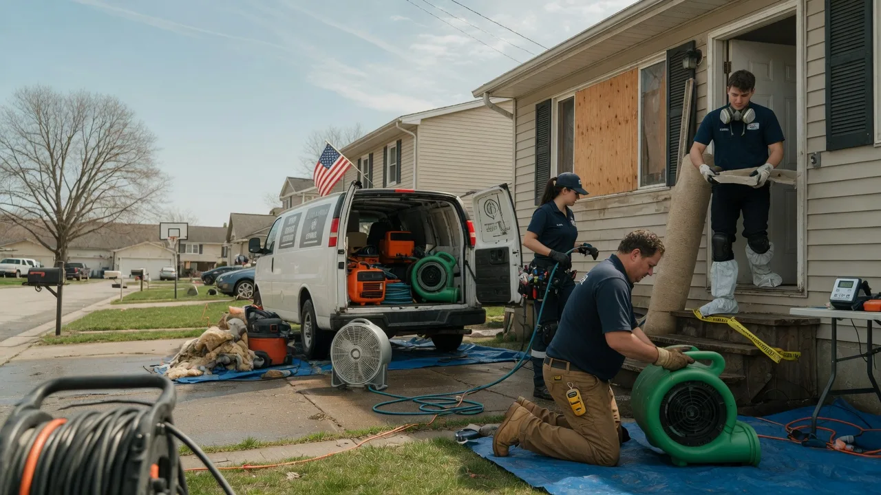 Water Damage Restoration in Willow Island, NE near me